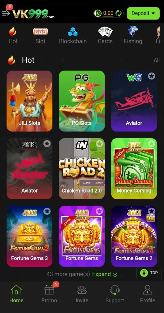 VK999 All Games