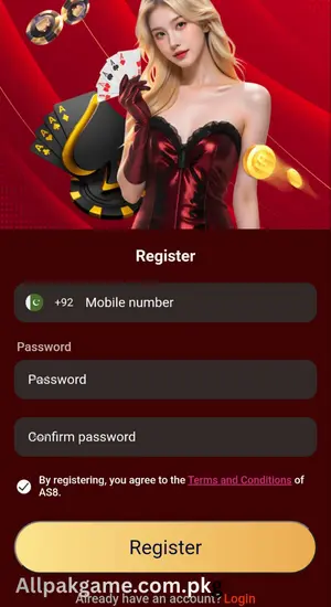 AS8 Game Register