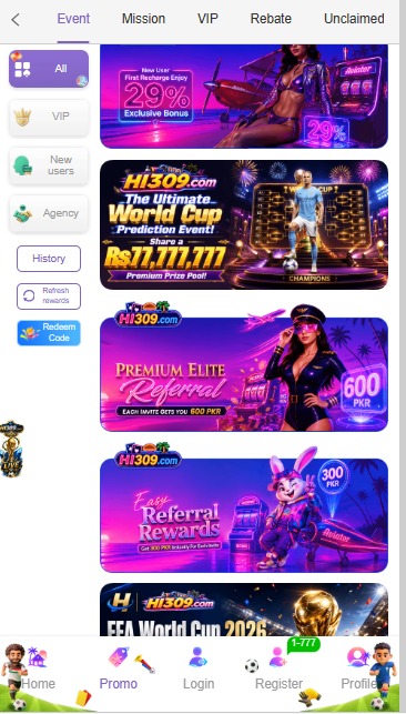 HI 309 Game Bonuses