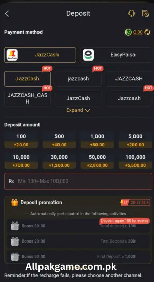 M999 Game Deposit