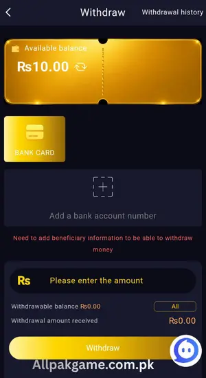 Royal8Bet Game withdraw